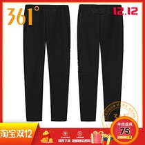 361 Degree womens pants 2020 autumn and winter New straight knitted trousers 361 solid color fashion casual sweatpants
