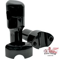 Harley motorcycle Universal 1-inch handlebar holder black 3-inch raised faucet grip 0602-0487