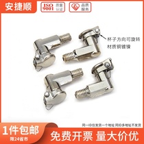 Spring right angle oil Cup cap type curved oil Cup right angle L type flip cover oil Cup bomb cap oil Cup bending machine oil Cup M6M8