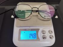 Mitton pure titanium eye frames small face men and women super light teenagers height number of round frames near eye frames T17069