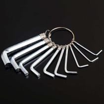  10Pcs Metric Combination Hex Key Allen Wrenches 1 5mm-10mm M