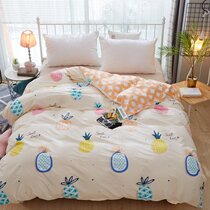 Duvet cover single cotton cotton twill cartoon 1 8 meters bed student 1 5 meters single double quilt cover 230*229