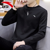 Anta sweater mens 2021 new round neck pullover long-sleeved mens loose top official website casual sportswear T-shirt