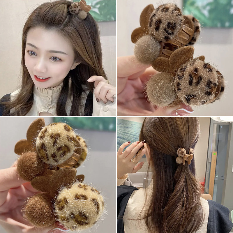 Hair nails with little and short hair BAO WEN claw clip small grab clip hair accessories small side bangs clip hair clip high ponytail