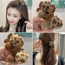 Hairpin hair with less hair and short BAO WEN claw clip small gripping clip hair accessories Little number side Liu Haiclip Hair Clip High Horse Tail
