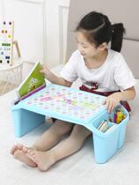 Infant bed Dining Table Plastic Table Multifunctional Writing Desk Children Baby Small Desk Put Learning Stationery