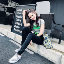 2022 Summer Dress New Pure Cotton Short Sleeves Compassionate Undershirt Chic Summer Blouse Half Sleeve Letter White T-Shirt Woman