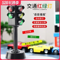 Traffic light toys children traffic light signs car toys boy simulation alloy car model