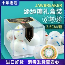 Canada imported jawbreaker One-time licking candy Net Red creative eating endless licking candy