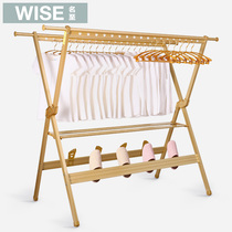 Mingzhi drying rack Floor folding indoor outdoor telescopic outdoor household cool clothes balcony drying rack Drying quilt rack