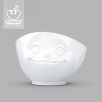 German imported emoji bowl ceramic bowl fruit bowl salad bowl cute noodle bowl soup bowl tassen expression Bowl Hot Love