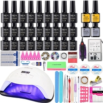 Nail Gel Polish Varnish Kit Led Uv Manicure Art Nails Tools
