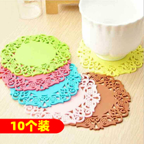 Heat Insulation Mat Table Mat Western Dining Mat Nordic Anti-Burn Mat Bowl Mat PVC Heat Insulation Waterproof Dinner Plate Cushion Home Cup Mat