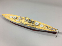 Full 700013 1:700 Garniphus Battleship wooden deck anchor chain with trumpeter 05783