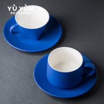 Yuyun Klein high-end coffee cup small exquisite cup saucer set household water Cup ins style handmade Japanese Cup