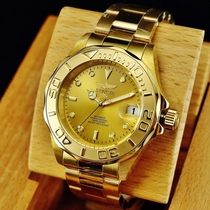 Invicta One Millau Gold watch Mens 13929 Gold Waterproof Automatic mechanical watch 9010OB