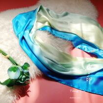 Blemish sale double-layer 100% heavy silk scarf shawl silky satin ZP-021