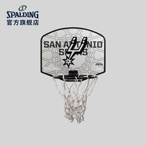 SPALDING SPALDING official flagship store Spurs logo Mini small rebounder 77-666Y