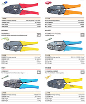 Huasheng HS Crimping Pliers Jaws Huasheng Tool 9 Inch HS-30J HS-30J 40J LY-03C LY-03C Pliers