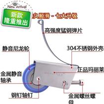 Wear-resistant installation wardrobe sliding push-pull m pulley roller toilet balcony door wheel hanging wheel Glass door