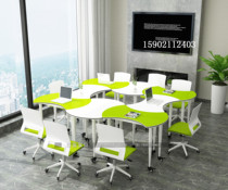 Office teaching table and chair robot training desk students early education institutions desk art classroom special desks and chairs