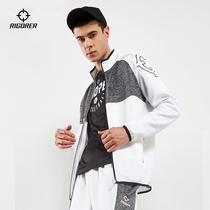 Quasi 2021 New Sports knitted cardigan jacket men basketball sports fitness hatless jacket casual jacket
