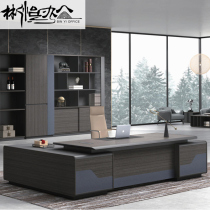 Boss table modern light luxury large class platform simple President manager table creative office furniture desk middle class