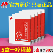 Aodong breast hyperplasia paste scattered non-knot breast nodule scattered knot elimination paste leaflet dredge breast pain paste