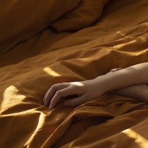 CASTLE GARDEN BAMBOO FESTIVAL COTTON XINJIANG FULL COTTON ADVANCED SENSUO PURE COLOR BED HAT FOUR PIECES MORANDI 4 COLORS