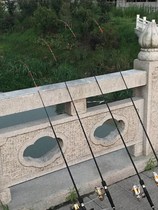 Felling raft Rod titanium raft alloy rod full set of rod fishing rod set carbon micro-lead Bridge fishing soft tail valve rod