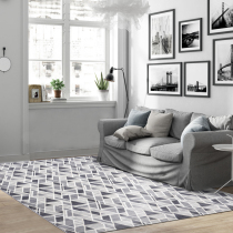 Heng Private Nordic ins wind living room carpet Geometric simple modern household sofa coffee table mat Bedroom bedside blanket