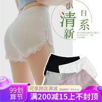 Safety pants womens summer New loose lace can wear insurance shorts thin cotton anti-light leggings