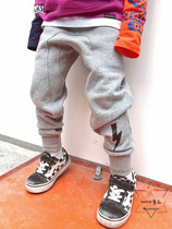 LANIKIki Chunqiu male and female child Cubism Stereocut Lightning Casual Sports Kindergarten 100 lap pants now