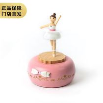 Wooderful life Moren live wood fun (Ballet Girl) turn to music box. Ballet