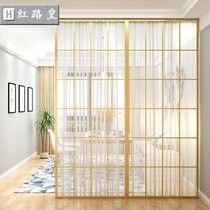 Nordic bedroom partition wall room living room screen wrought iron porch restaurant decoration hollow into the Home Office Home