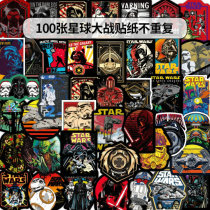 100 Star wars star wars stickers doodle waterproof skateboard mobile phone personalized suitcase computer stickers