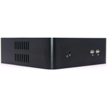 All-aluminum chassis mini-host industrial control chassis all-aluminum ITX small chassis standing dual-purpose industrial control chassis