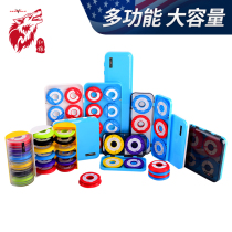 Red Wolf Silicone Main Wire Box Large Spool Fishing Line Box Multifunctional Wire Set Box 6 8 12 16 Axis Fish Coil