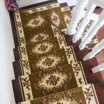  Color red wooden floor stair mat corner glue-free self-adhesive custom red paste cement non-slip stair carpet turn