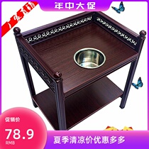 Mahjong machine coffee table Mahjong table Chess and card room Mahjong room Tea house club special supporting thickened thickened tea rack