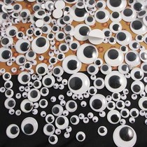 100pcs eyelashes wiggly wobbly googly eyes scrapbooki