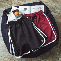 2021 new five-point shorts women Summer ins tide loose Korean straight tube outside wear sweatpants fat mm large size thin