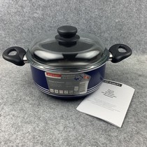 Export tail 20CM 2 8 liters non-stick soup pot blue saucepan cooking pot gas stove