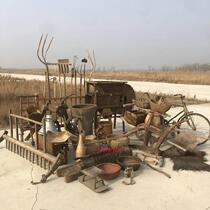  Old Objects Pendulum Pieces Creative Dustpan Photography Old Objects European-style Models Folk Wedding Wedding Props Countryside Shooting