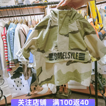 Boys coat childrens clothing 2019 new autumn Korean casual Childrens camouflage jacket baby loose charge tide