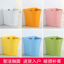 Ceramic color mop pool Household balcony Kindergarten Floor-to-ceiling mop pool Small apartment sink