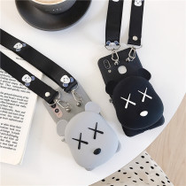 a59s mobile phone shell oppo coin purse one r15x soft silicone A7x messenger a1 lanyard A57m couple a9x shell a83 cartoon a77t full edging a3a5 anti -