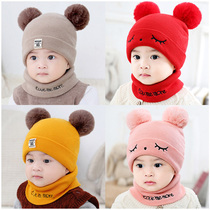 Baby hat Autumn and winter 3 months-2 years 1 child cute super cute baby pig baby wool hat for men and women