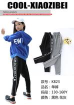 Girls New 10 years old 11 years old 12 years old 13 years old 14 years old dark gray autumn clothing children sports pants K823