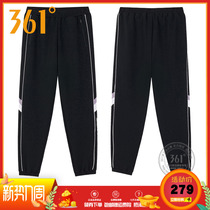 361 Sports Pants Women Pants 2022 Spring Close-up Splicing Knit Long Pants Sport Long Pants Letters Casual Pants Women